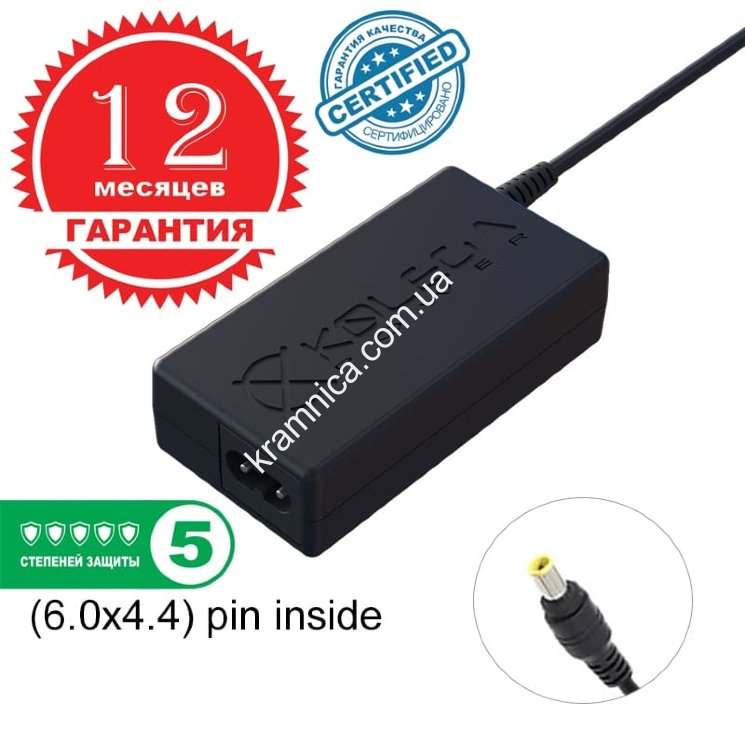 Блок живлення для ноутбука Sony 16V 4A 64W 6.0x4.4 Kolega-Power