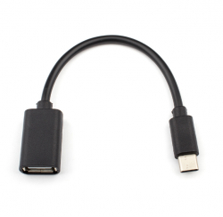 Кабель OTG USB 2.0 AF/ Type-C, 0.1м (14716) Atcom