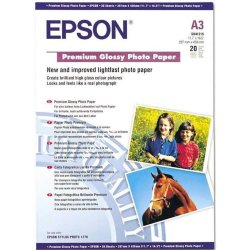 Фотобумага А3, 255г/м, глянцевая, 20л (C13S041315) Epson Premium